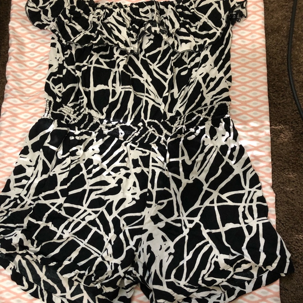 Strapless Jumpsuit.